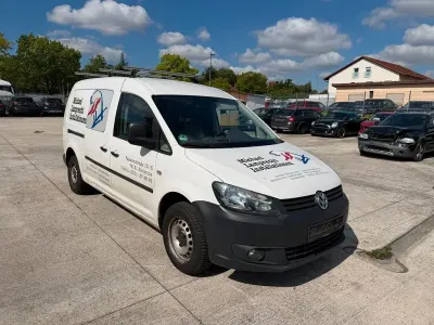 Gebraucht VW Caddy Maxi 102 PS (75 kW) 2010 Weiß Van / Kleinbus