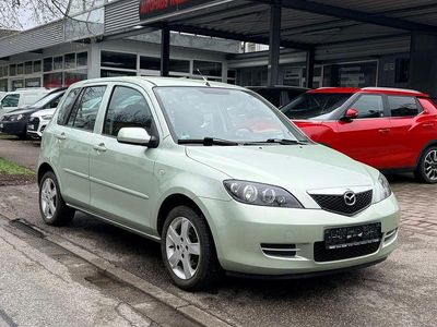 Gebraucht Mazda 2 Active 80 PS (58 kW) 2007 Grün Kleinwagen