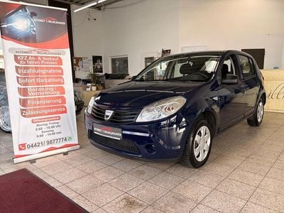 Gebraucht Dacia Sandero 75 PS (55 kW) 2010 Blau Kleinwagen