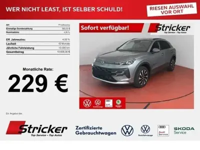 Neu VW T-Roc 116 PS (85 kW) 2026 Grau SUV