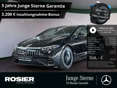 Gebraucht Mercedes EQS 53 AMG AMG 560 kW (762 PS) 2022 Schwarz / obsidianschwarz Kleinwagen