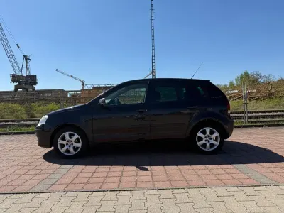 Gebraucht VW Polo Edition 69 PS (50 kW) 2007 Schwarz Kleinwagen