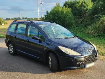 Gebraucht Peugeot 307 2007 Blau Kombi