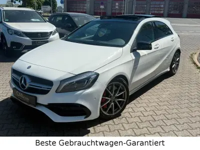 Gebraucht Mercedes A45 AMG AMG 381 PS (280 kW) 2015 Weiß Limousine