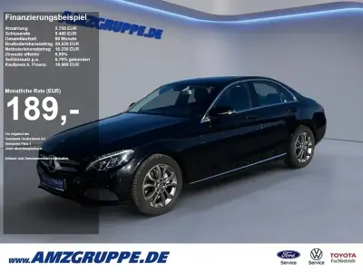 Gebraucht Mercedes C180 Avantgarde 156 PS (114 kW) 2017 Obsidianblack Limousine