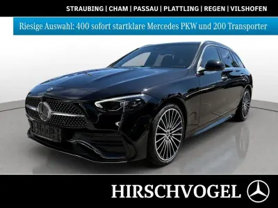 Gebraucht Mercedes C180 AMG line 170 PS (125 kW) 2026 Metalliclack obsidianschwarz m Kombi