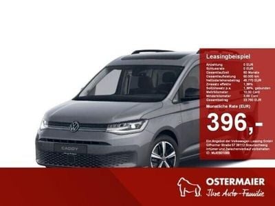 Neu VW Caddy Dark Label 116 PS (85 kW) 2025 Grau (indiumgrau) Van / Kleinbus