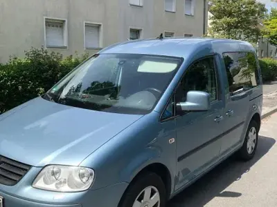 Gebraucht VW Caddy Style 102 PS (75 kW) 2009 Blau Van / Kleinbus