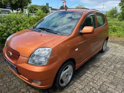 Gebraucht Kia Picanto EX 65 PS (47 kW) 2005 Copper orange Kleinwagen