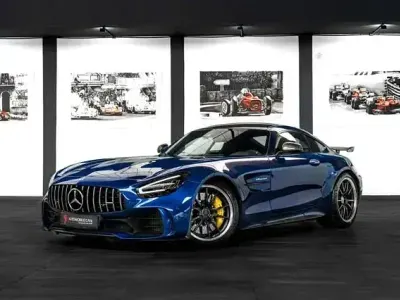 Brugt Mercedes AMG GT R AMG 585 HK (430 kW) 2020 Blå Coupe