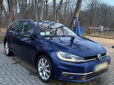 Usata VW Golf VII 150 CV (110 kW) 2019 Blu Berlina