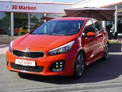 Gebraucht Kia Ceed GT-Line 120 PS (88 kW) 2016 Rot Kleinwagen