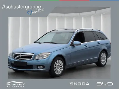 Gebraucht Mercedes C250 204 PS (150 kW) 2010 Hellblau met. Kombi