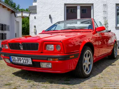 Gebraucht Maserati Biturbo 245 PS (180 kW) 1994 Rot Cabrio
