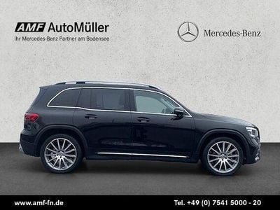 Gebraucht Mercedes GLB200 AMG line 163 PS (119 kW) 2021 Lack kosmosschwarz SUV