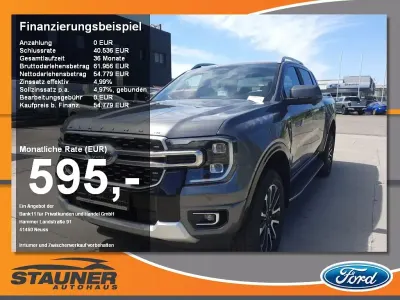 Nouă Ford Ranger Platinum 241 CP (177 kW) 2026 Gri Pickup
