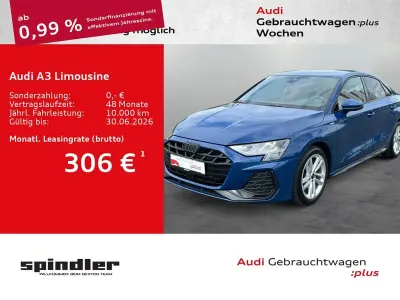 Gebraucht Audi A3 S-Line 150 PS (110 kW) 2025 Ascariblau metallic Limousine