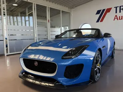 Gebraucht Jaguar F-Type 575 PS (422 kW) 2016 Blau Cabrio