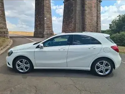Brugt Mercedes A200 Urban 156 HK (114 kW) 2015 Hvid Sedan
