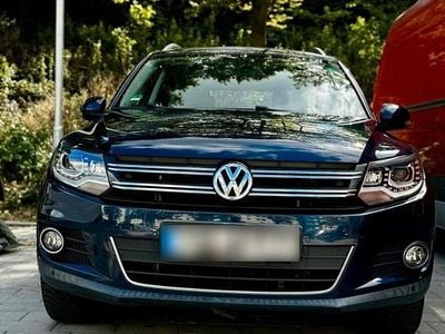 Gebraucht VW Tiguan 2011 Blau SUV