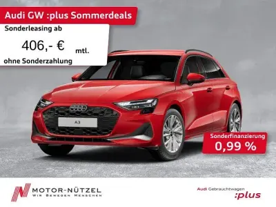 Używany Audi A3 Advanced 204 KM (150 kW) 2025 Czerwony Sedan/Limuzyna