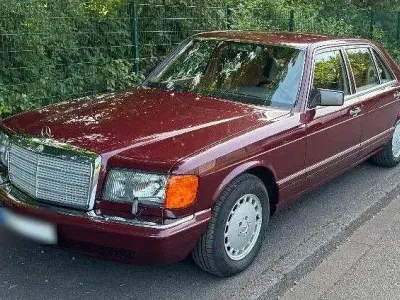 Gebraucht Mercedes 420 231 PS (169 kW) 1991 Rot Limousine