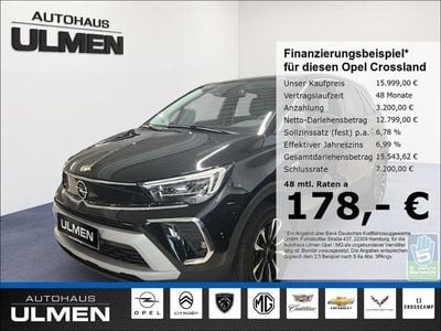 Gebraucht Opel Crossland Elegance 110 PS (80 kW) 2024 Schwarz SUV