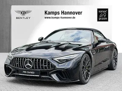 Occasion Mercedes SL63 AMG Premium Plus 585 PK (430 kW) 2023 Zwart Cabriolet