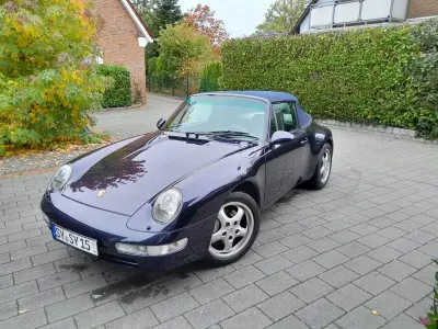 Gebraucht Porsche 993 286 PS (210 kW) 1996 Blau Cabrio