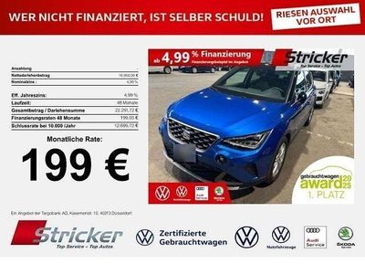 Gebraucht Seat Arona FR 116 PS (85 kW) 2025 Sapphire blau metallic (metallic) SUV