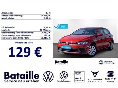 Gebraucht VW Polo Life 80 PS (58 kW) 2025 Rot Kleinwagen