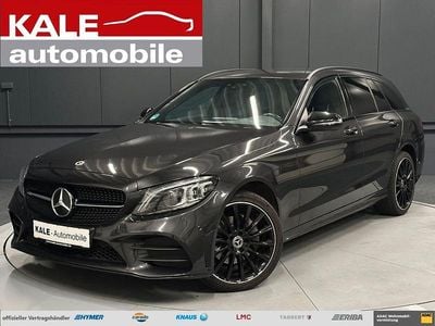 Grau Gebraucht 2021 Mercedes C220 AMG Limousine | 26.970 € (Fairer Preis)