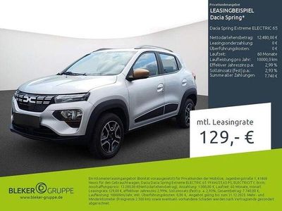 Gebraucht Dacia Spring Extreme 47 kW (65 PS) 2023 Silber Kleinwagen
