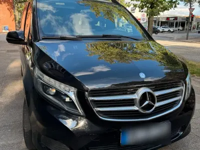 Gebraucht Mercedes V250 190 PS (139 kW) 2017 Schwarz Van / Kleinbus