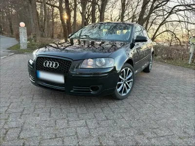Usata Audi A3 105 CV (77 kW) 2007 Nero Utilitaria