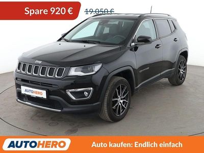 Schwarz Gebraucht 2020 Jeep Compass Limited SUV | 18.130 € (Fairer Preis)