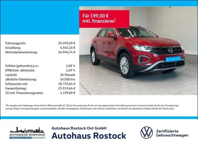 Gebraucht VW T-Roc Life 150 PS (110 kW) 2025 Rot SUV