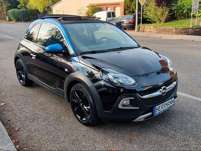 Begagnad Opel Adam Rocks Open Air 116 HK (85 kW) 2017 Svart Halvkombi