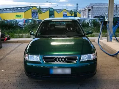 Gebraucht Audi A3 Basis 101 PS (74 kW) 1998 Grün Kleinwagen
