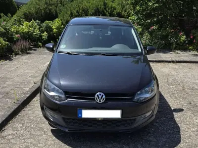 Gebraucht VW Polo Comfortline 86 PS (63 kW) 2009 Schwarz Kleinwagen