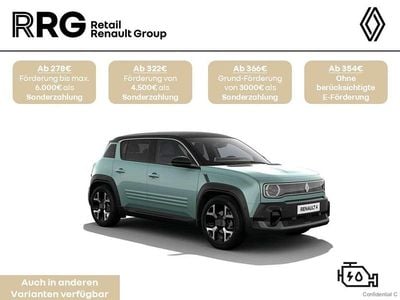 Ny Renault 4 E-Tech Komfort 110 kW (150 HK) 2026 Blå SUV