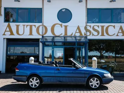 Gebraucht Saab 900 Cabriolet 185 PS (136 kW) 1997 Blau Cabrio