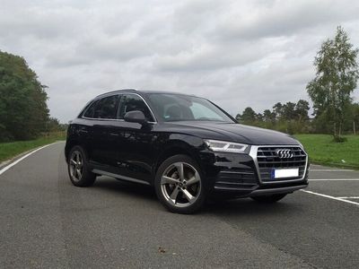 gebraucht Audi Q5 2.0 TDI quattro S line LED Sommer + Winterräder