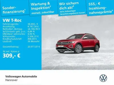 Gebraucht VW T-Roc Move 110 PS (80 kW) 2023 Kings red (metallic) SUV