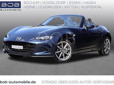 Gebraucht Mazda MX5 Exclusive-Line 132 PS (97 kW) 2025 Deep crystal blue (blau) Cabrio