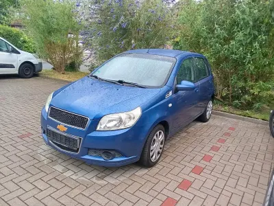 Gebraucht Chevrolet Aveo 2009 Blau Kleinwagen