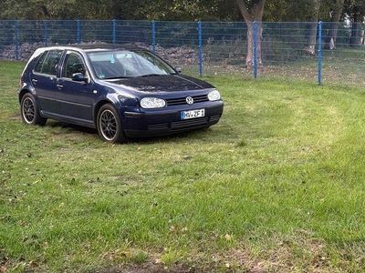 Blau Gebraucht 2001 VW Golf Basis Limousine | 850 € (Guter Preis)
