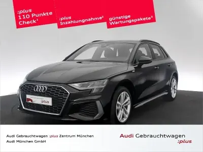 Second-hand Audi A3 Sportback e-tron S-Line 204 CP (150 kW) 2023 Negru Hatchback
