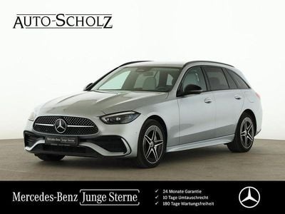 Usata Mercedes C300e AMG 313 CV (230 kW) 2023 Argento Berlina