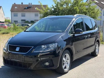 Gebraucht Seat Alhambra Style 150 PS (110 kW) 2011 Schwarz Van / Kleinbus